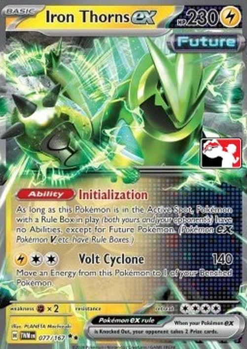Pokemon Iron Thorns ex (PPS7 TWM 077)