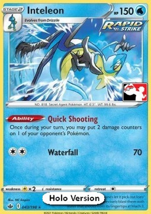 Pokemon Inteleon (PPS1 CRE 043)