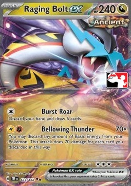 Pokemon Raging Bolt ex  (PPS5 TEF 123)