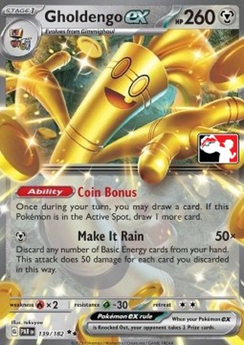 Pokemon Gholdengo ex  (PPS5 PAR 139)