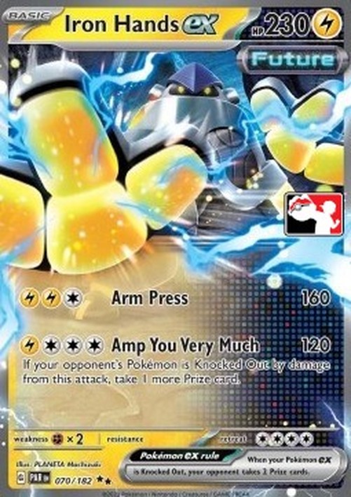 Pokemon Iron Hands ex  (PPS5 PAR 070)