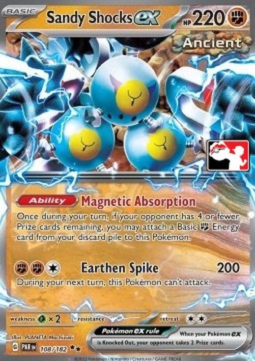 Pokemon Sandy Shocks ex (PPS5 PAR 108)