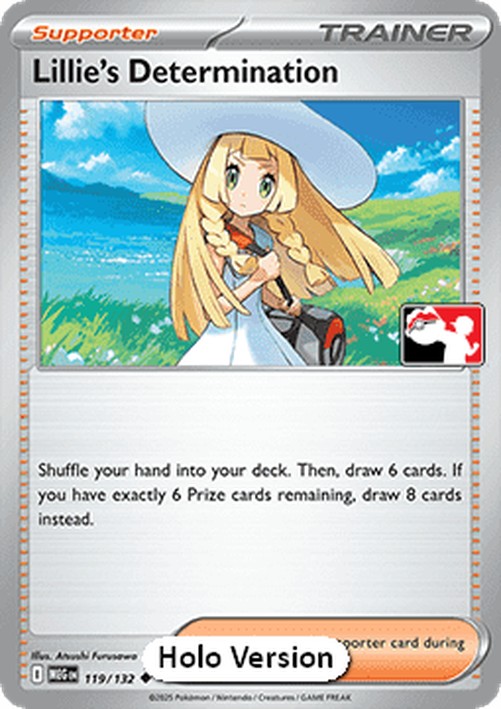 Pokemon Lillie's Determination (PPS8 MEG 119)