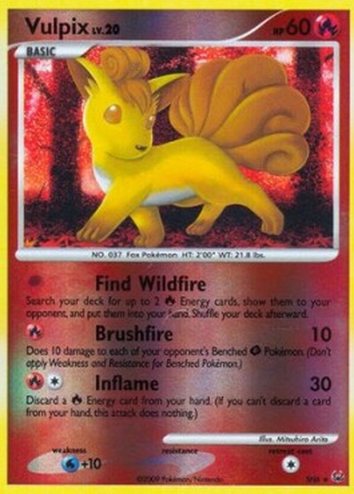 Pokemon Vulpix Lv.20 (PL SH6)