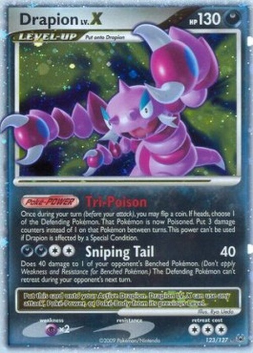 Pokemon Drapion LV.X (PL 123)