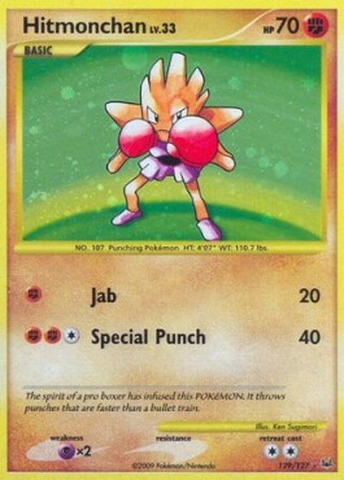Pokemon Hitmonchan Lv.33 (PL 129)
