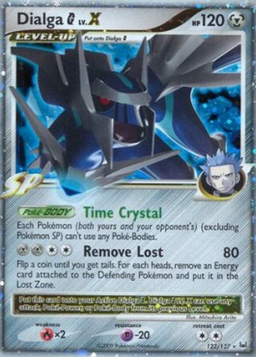 Pokemon Dialga [G] LV.X  (PL 122)