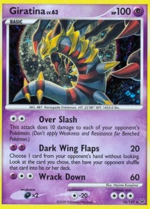 Pokemon Giratina Lv.63 (PL 10)