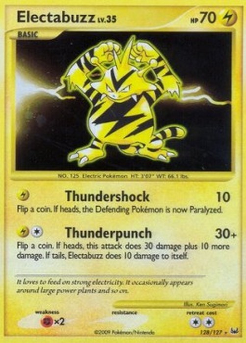Pokemon Electabuzz Lv.35  (PL 128)