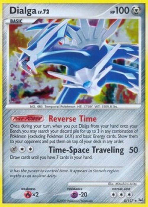 Pokemon Dialga Lv.72  (PL 5)