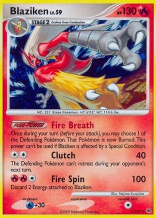 Pokemon Blaziken Lv.59  (PL 3)