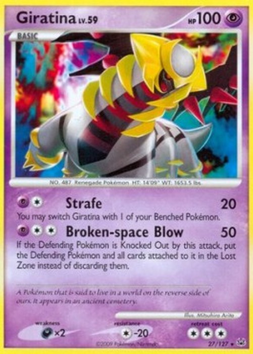 Pokemon Giratina Lv.59  (PL 27)