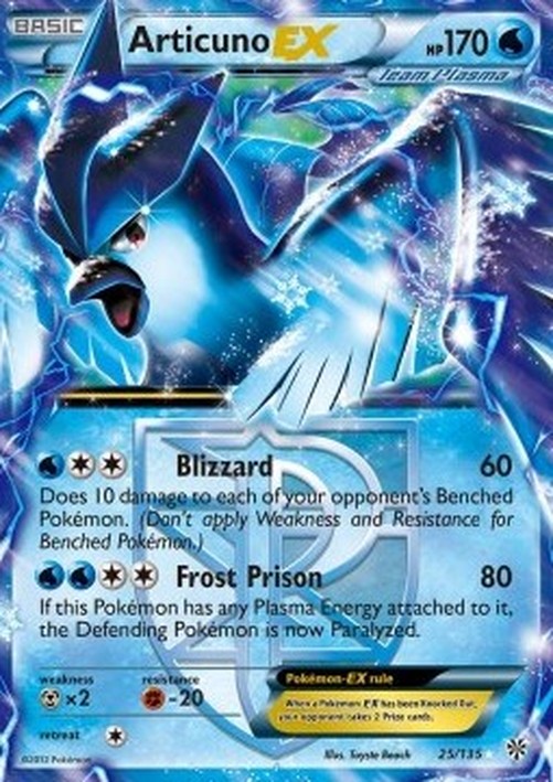 Pokemon Articuno EX  (PLS 25)
