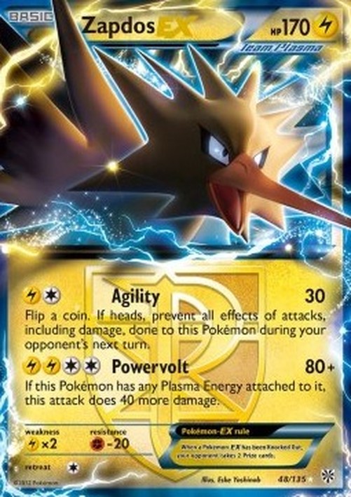 Pokemon Zapdos EX (PLS 48)
