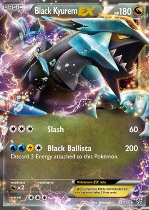 Pokemon Black Kyurem EX (PLS 95)