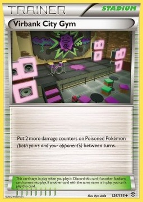 Pokemon Virbank Kaupunki Gym (PLS 126)