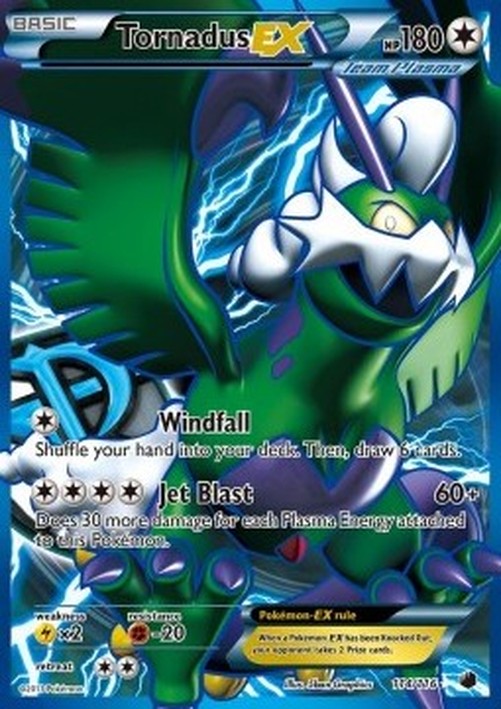 Pokemon Tornadus EX (PLF 114)