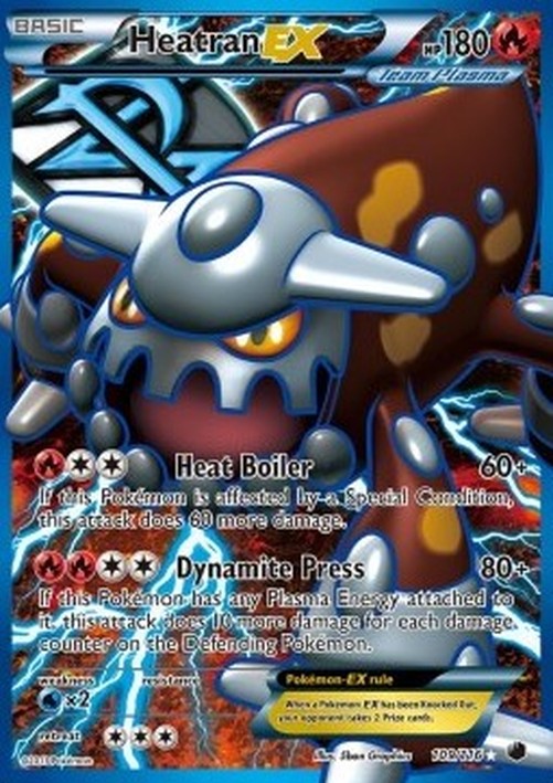 Pokemon Heatran EX  (PLF 109)