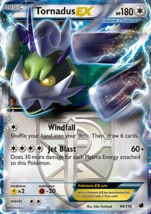 Pokemon Tornadus EX  (PLF 98)