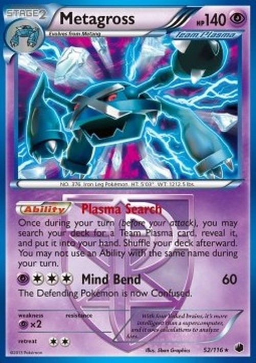 Pokemon Metagross  (PLF 52)