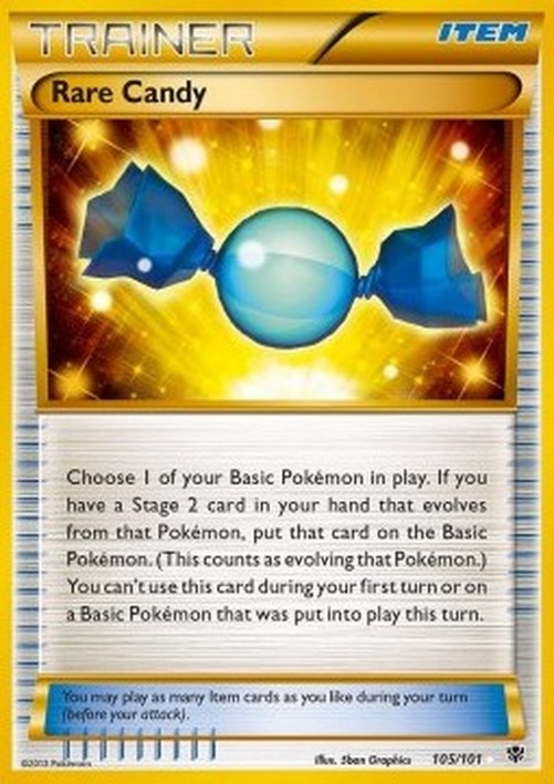 Pokemon Rare Candy (PLB 105)