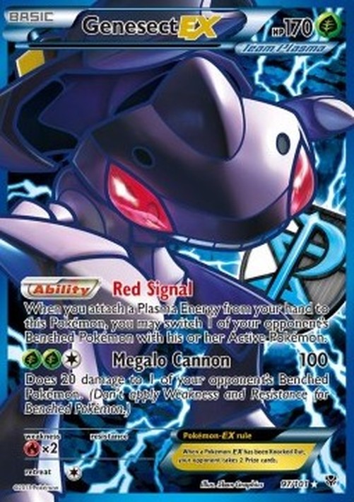 Pokemon Genesect EX  (PLB 97)