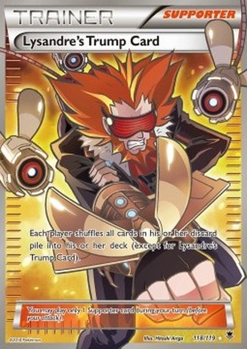 Pokemon Lysandre's Trump Card (PHF 118)
