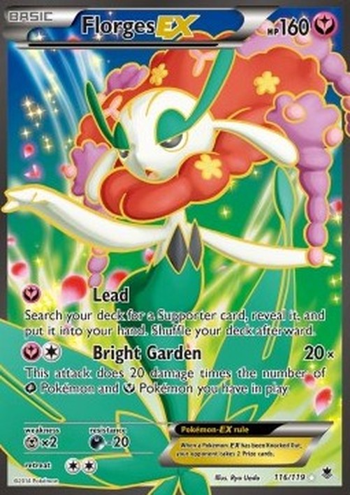 Pokemon Florges EX  (PHF 116)