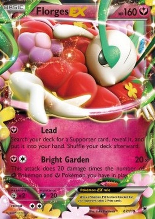 Pokemon Florges EX  (PHF 67)