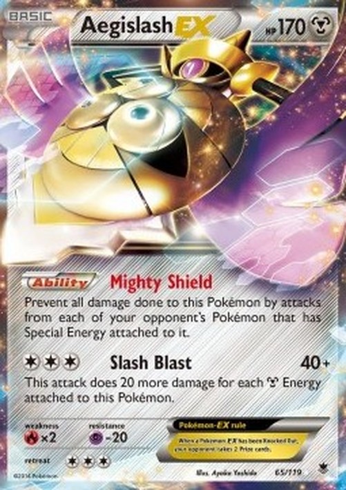 Pokemon Aegislash EX  (PHF 65)