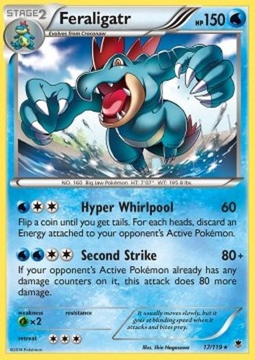 Pokemon Feraligatr  (PHF 17)