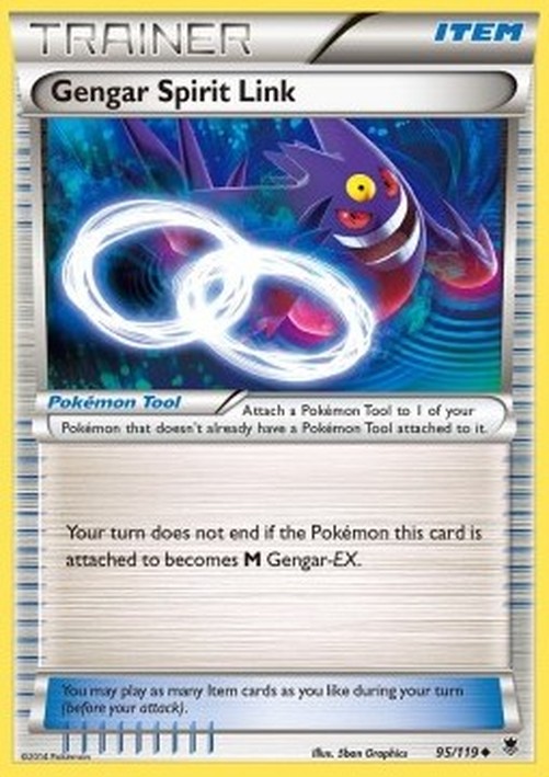 Pokemon Gengar Spirit Link (PHF 95)