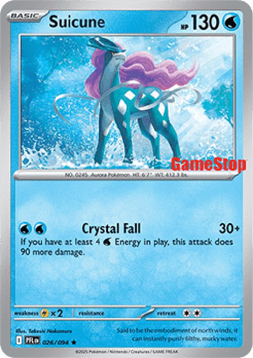 Pokemon Suicune  (xPFL 026)