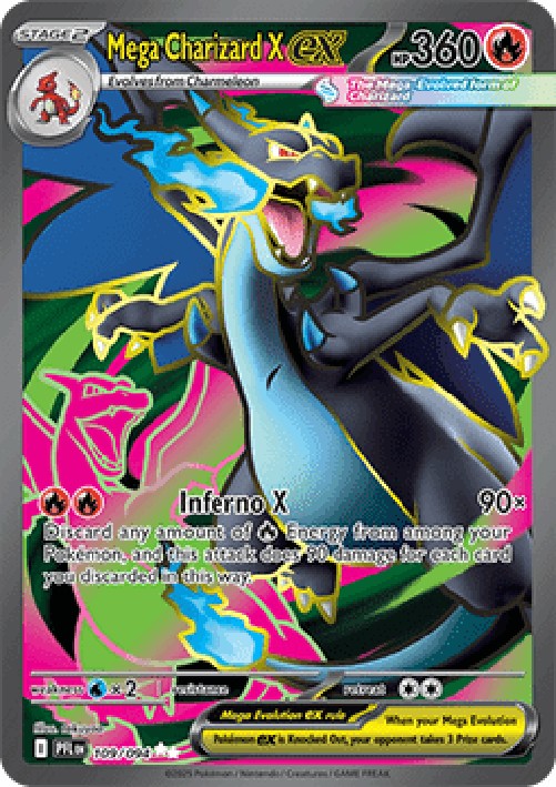 Pokemon Mega Charizard X ex (PFL 109)