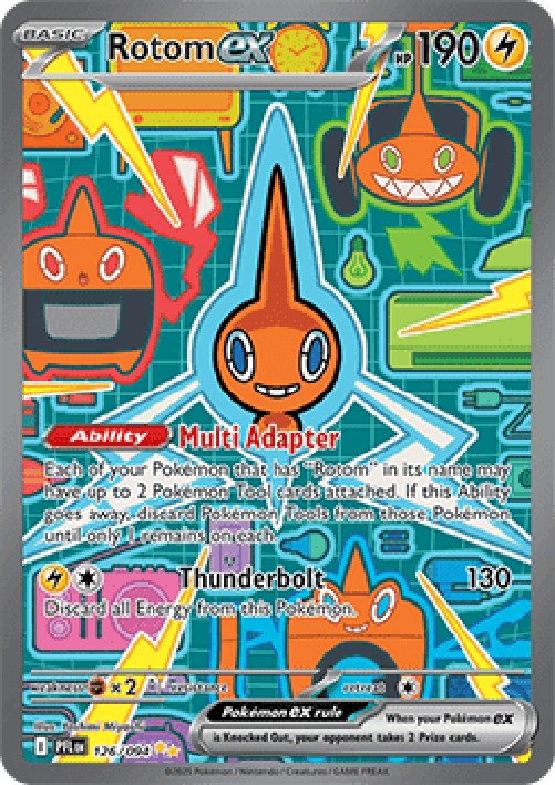 Pokemon Rotom ex  (PFL 126)