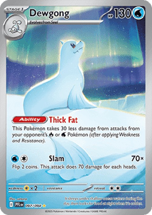 Pokemon Dewgong  (PFL 097)