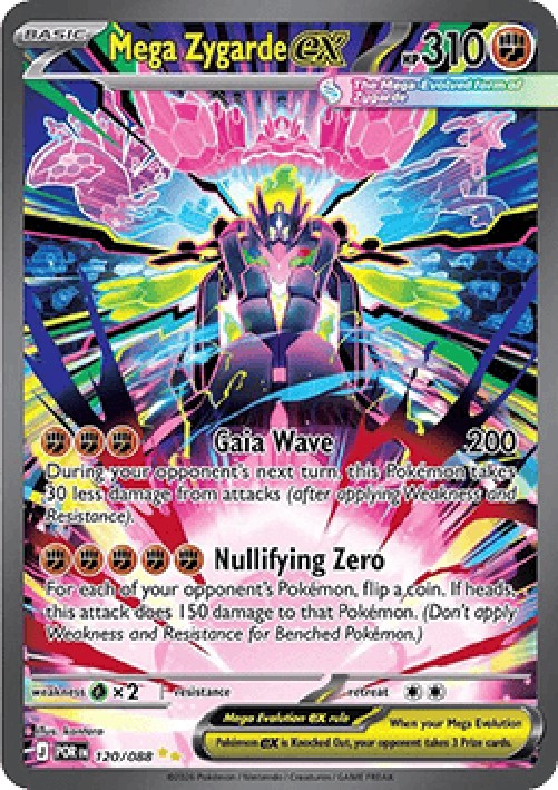 Pokemon Mega Zygarde ex  (POR 120)