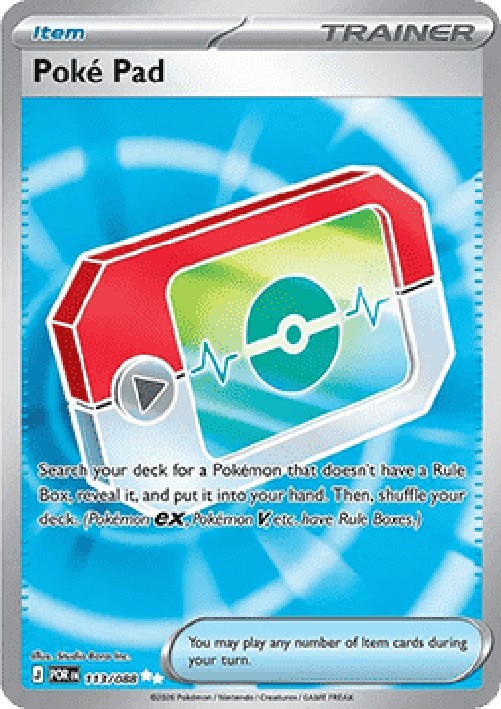 Pokemon Poké Pad (POR 113)