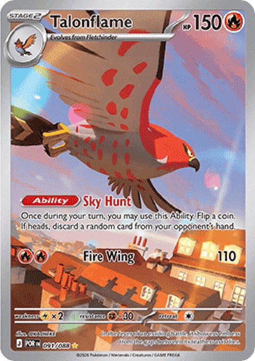 Pokemon Talonflame (POR 091)