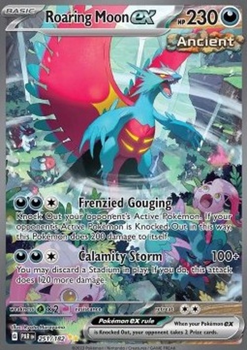 Pokemon Roaring Moon ex  (PAR 251)