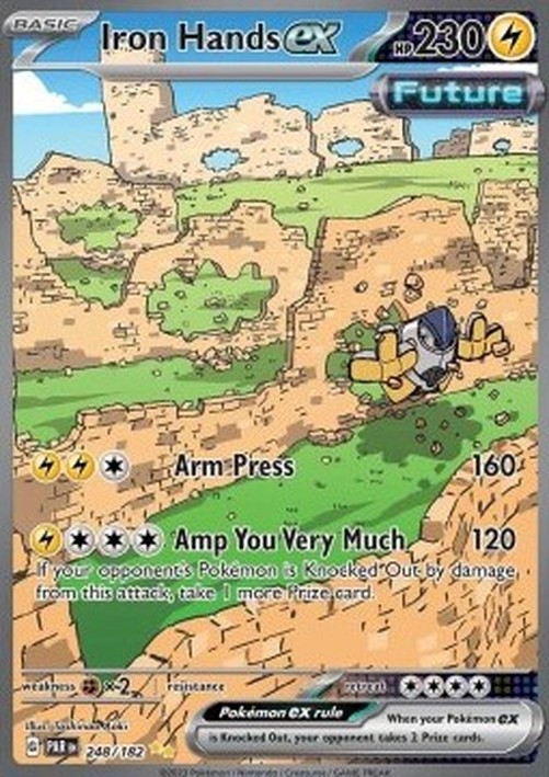 Pokemon Iron Hands ex (PAR 248)