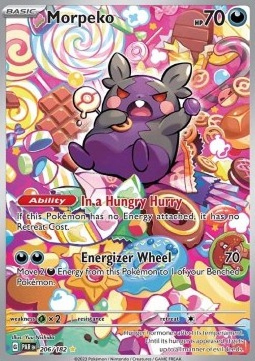 Pokemon Morpeko  (PAR 206)