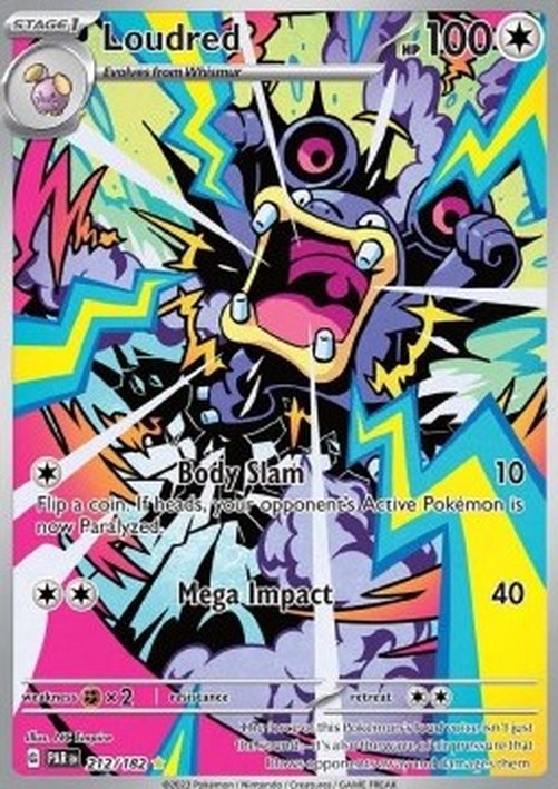 Pokemon Loudred  (PAR 212)