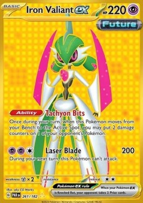 Pokemon Iron Valiant ex  (PAR 261)