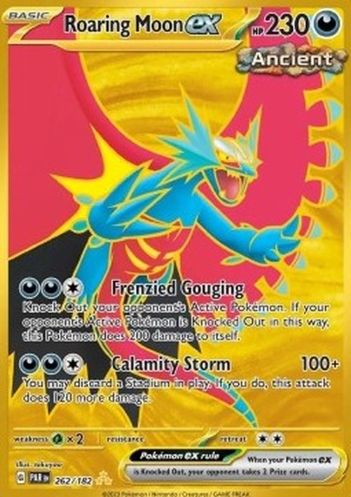 Pokemon Roaring Moon ex  (PAR 262)