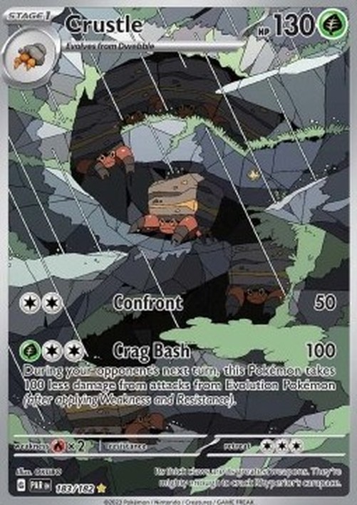 Pokemon Crustle (PAR 183)