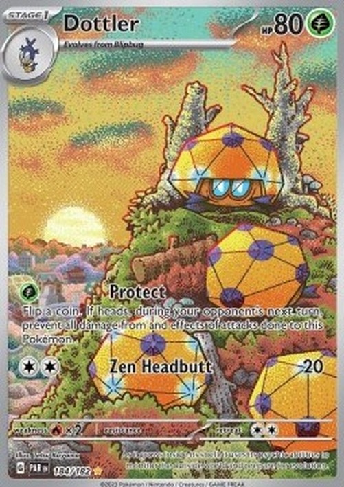 Pokemon Dottler  (PAR 184)