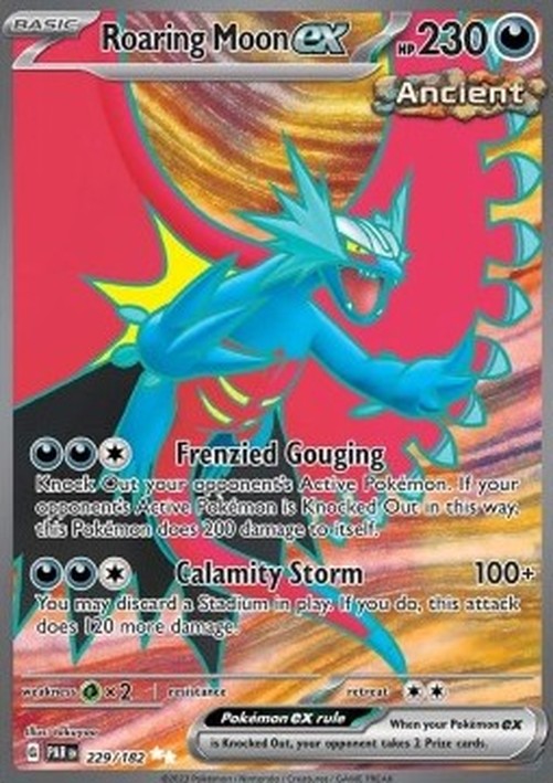 Pokemon Roaring Moon ex  (PAR 229)