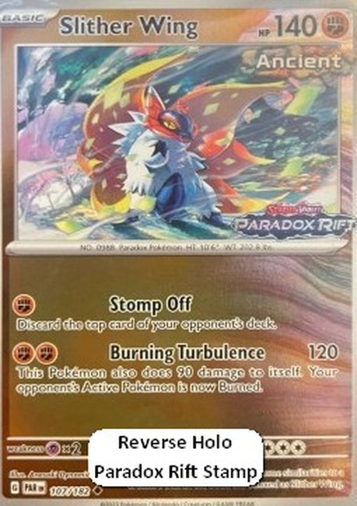 Pokemon Slither Wing  (PAR 107)