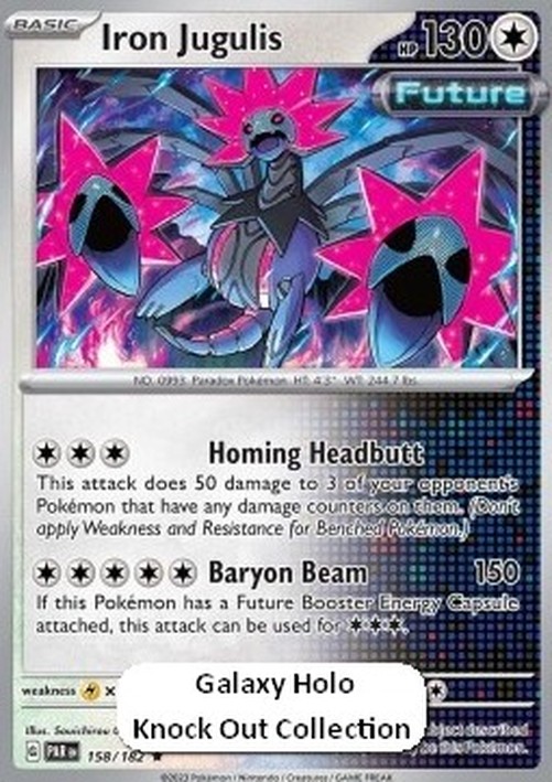 Pokemon Iron Jugulis  (PAR 158)